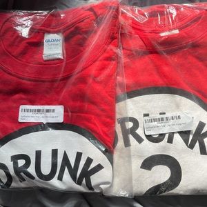 Great Vacation shirts DRUNK 1 and DRUNK 2